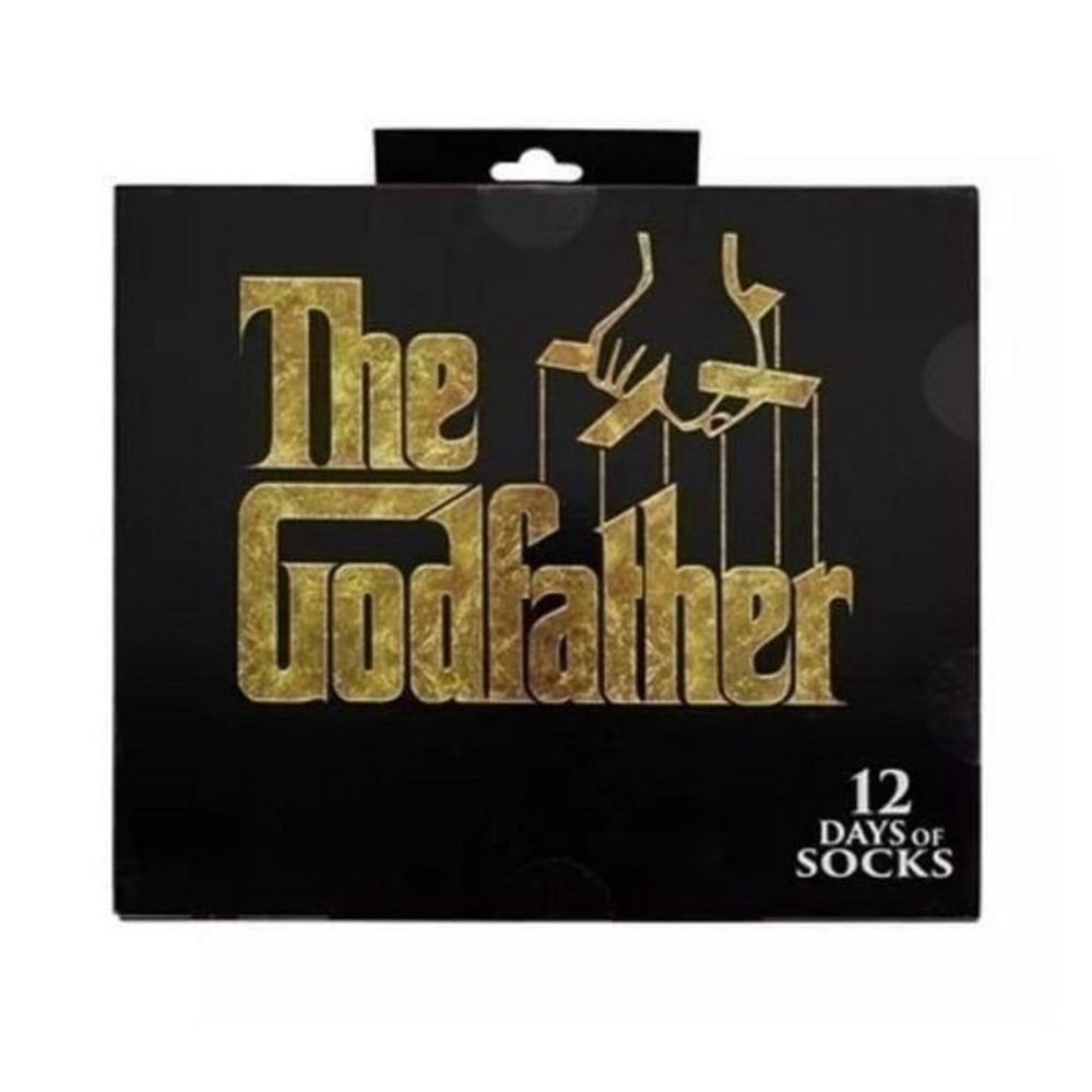 The Godfather 12 Days of Socks Set Movie‎ Crew Low Cut Socks